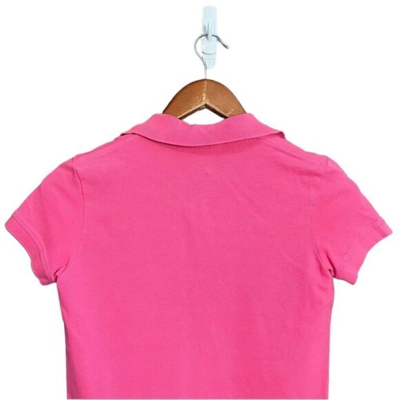 Lilly Pulitzer pink short  sleeve polo top - Picture 8 of 9